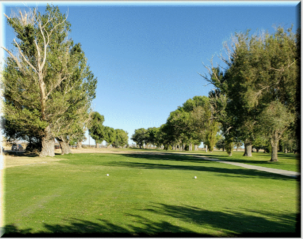 Hole 1 Tee shot 