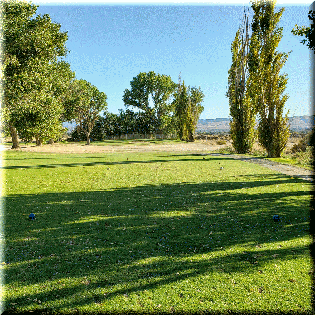 Hole 6 Tee shot 